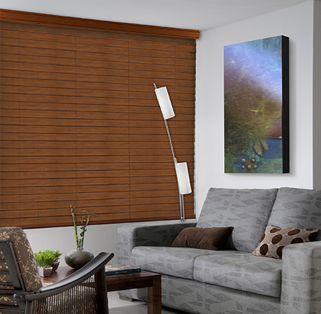 Nueva Persiana Horizontal Semimadera Cedro