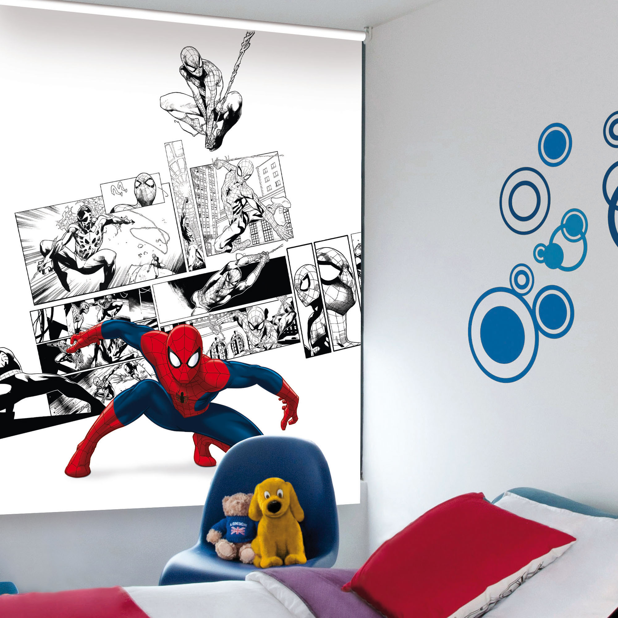 Nueva Enrollable Blackout Spiderman