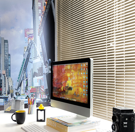 El poder del dorado en Persianas para tu hogar