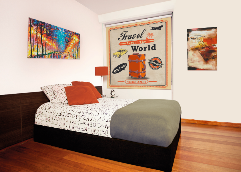 Nueva Enrollable Blackout Viaje de Ensueño