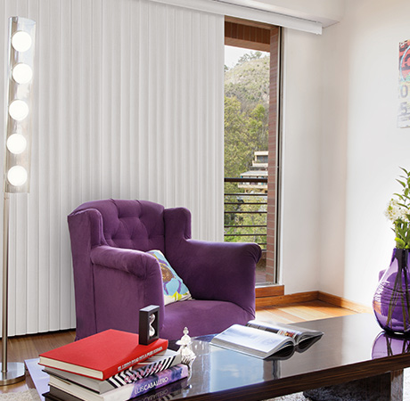 Persianas Verticales: la magia de su textura