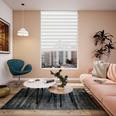 <b>Cortina enrollable</b> Roller Duo Solar Screen / Malla Solar