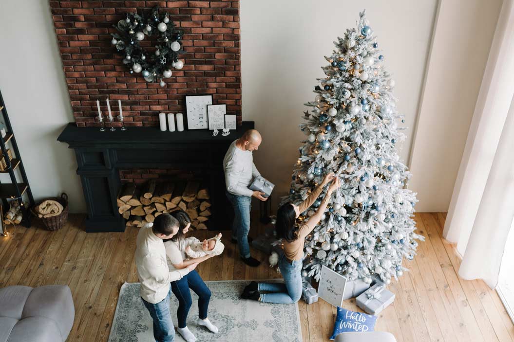 Para tener una hermosa decoración navideña