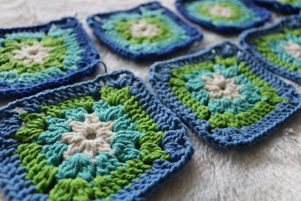 Para desarrollar la mano en el crochet