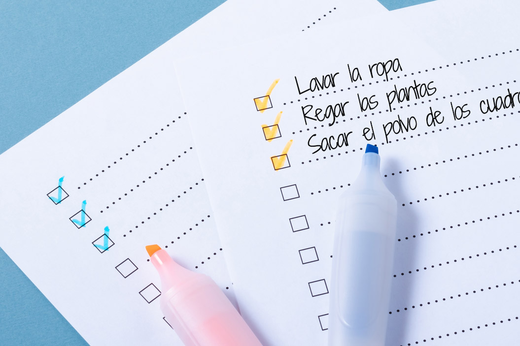 Crea un checklist