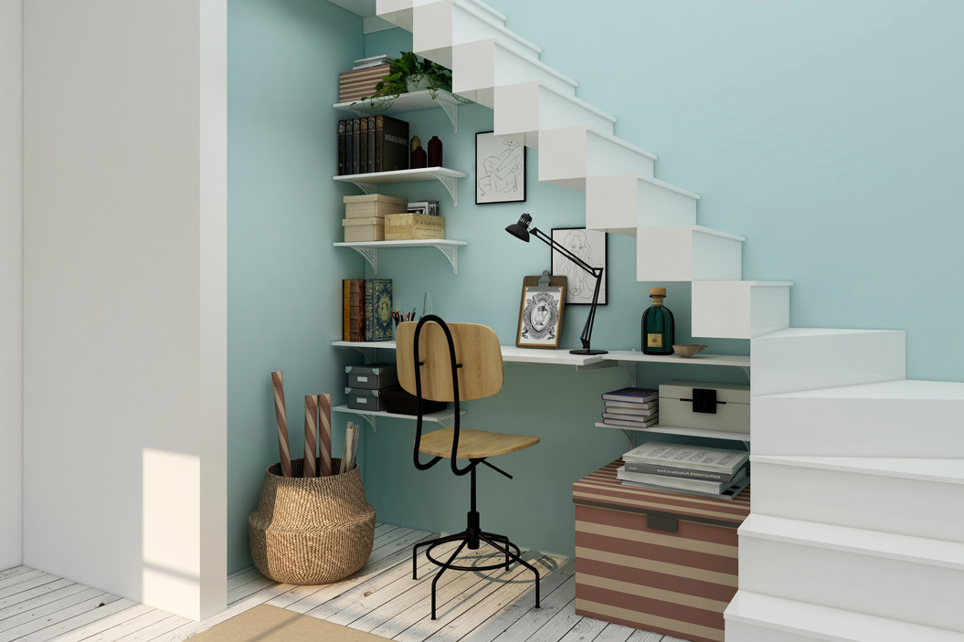 aprovecha el espacio