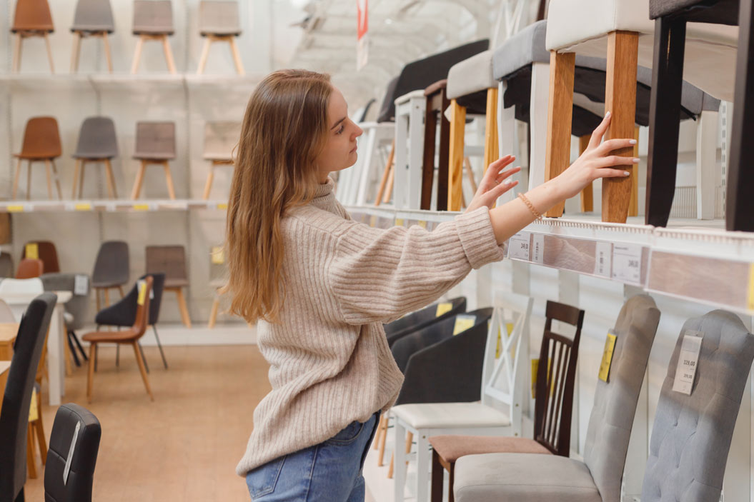 conseguir muebles sólidos