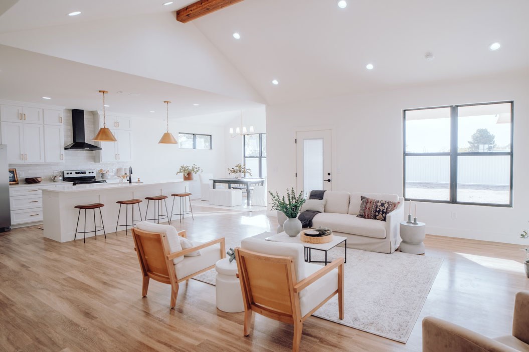 El plano abierto es una manera de distribución con mayor amplitud