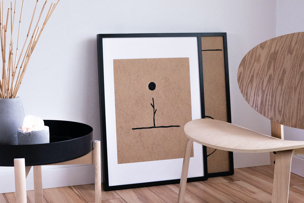 Escoge tonos neutros y cálidos