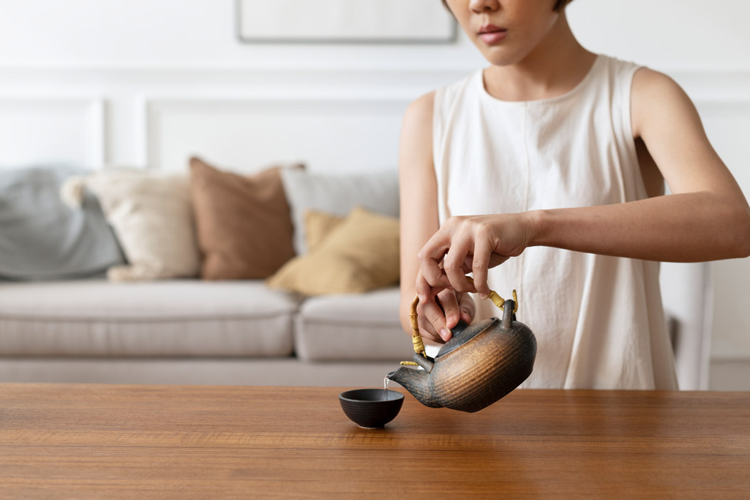 estilo nórdico con decoración japonesa