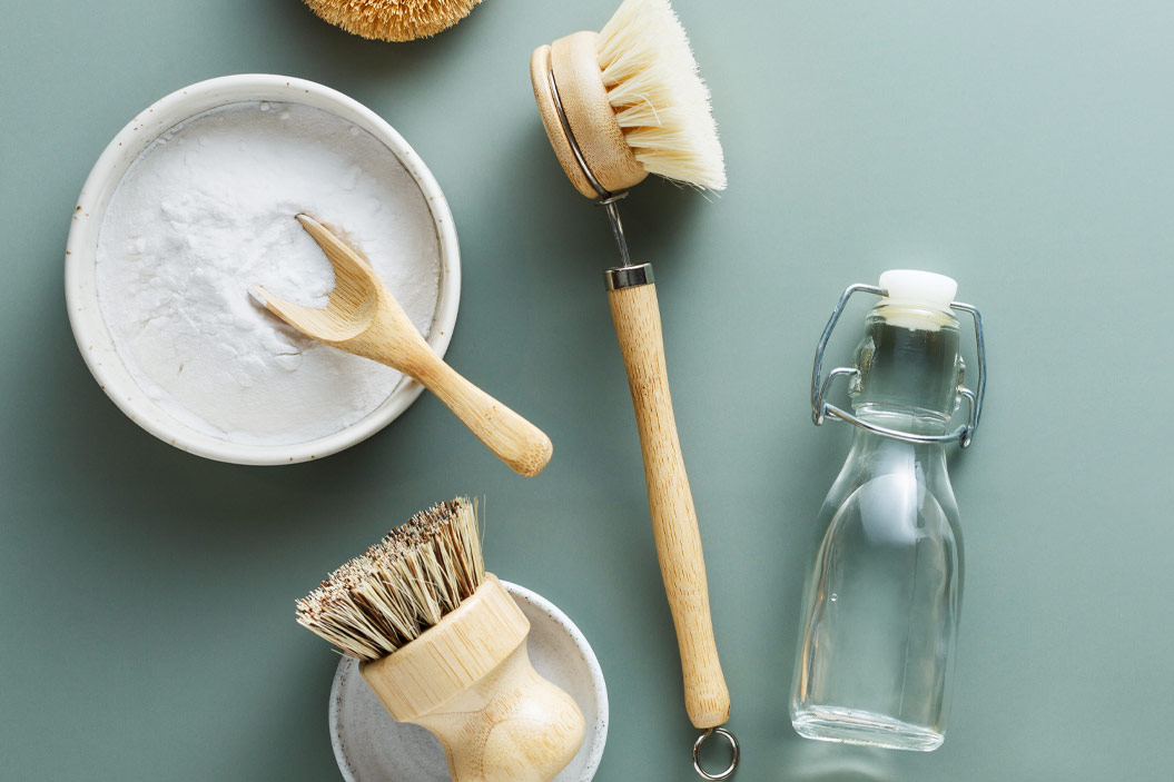 pasta con bicarbonato, agua y vinagre