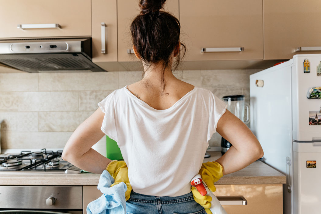 vaciar toda la cocina